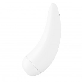 Белый вакуум-волновой стимулятор Satisfyer Curvy 2+